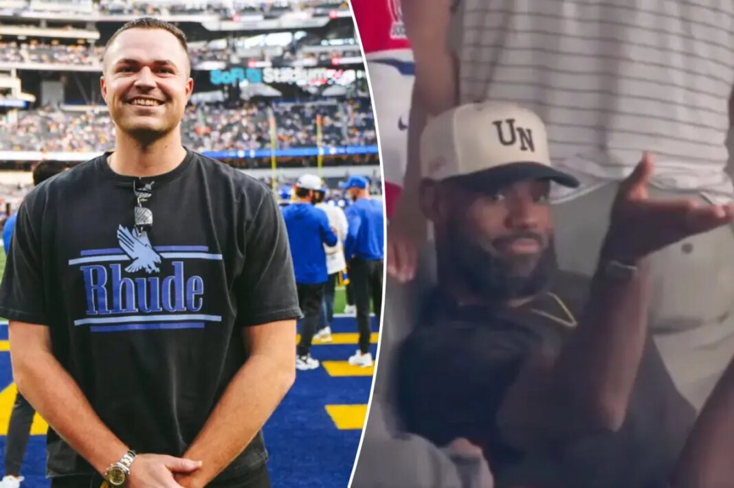 LeBron James, Jessica Alba lead star-studded crowd at Monday Night Football