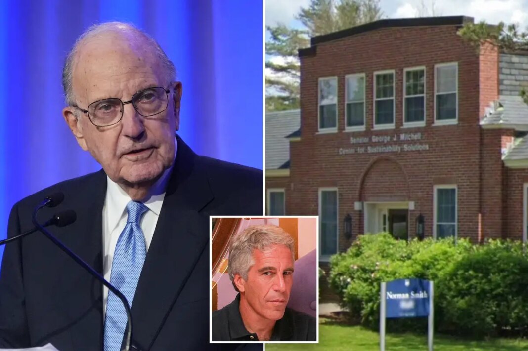 Maine university system strips ex-Sen. George Mitchell's name from building, scholarship over Jeffrey Epstein ties