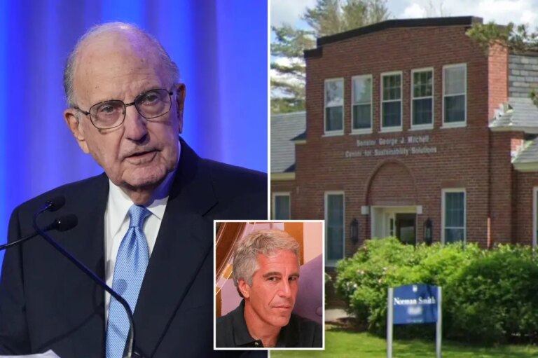 Maine university system removes former Sen. George Mitchell’s name over Jeffrey Epstein ties
