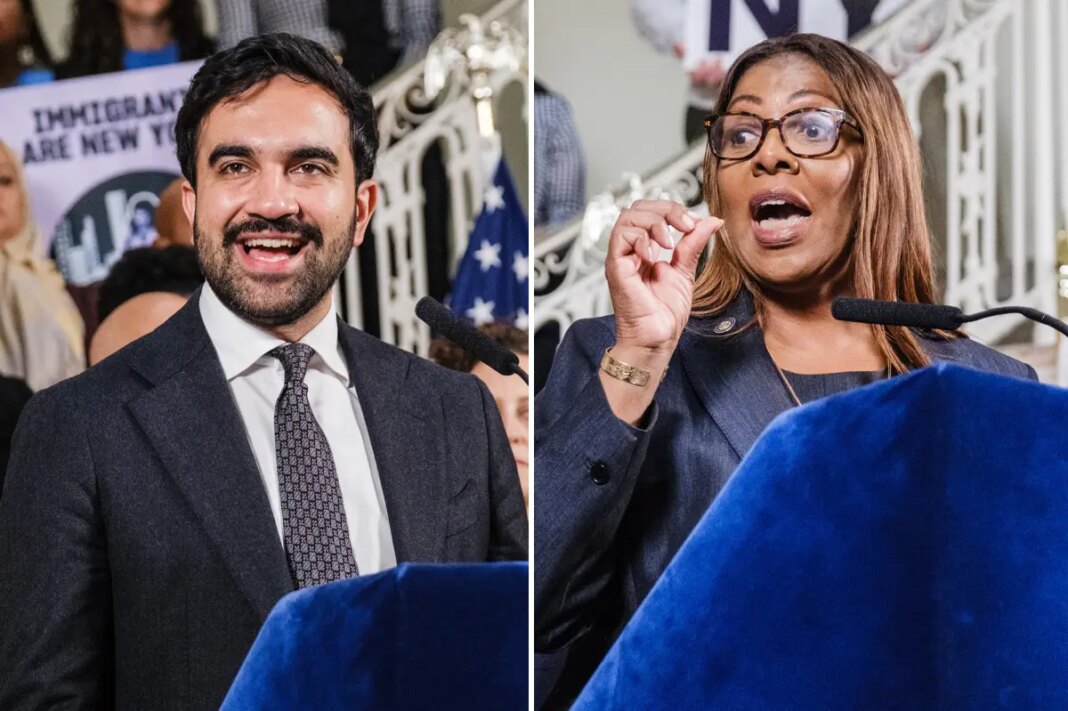 Mamdani and NY AG Letitia James suing Trump over visa denials
