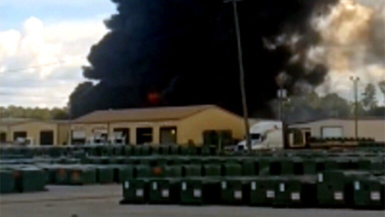 Mississippi Transformer Plant Chemical Fire Forces Evacuation