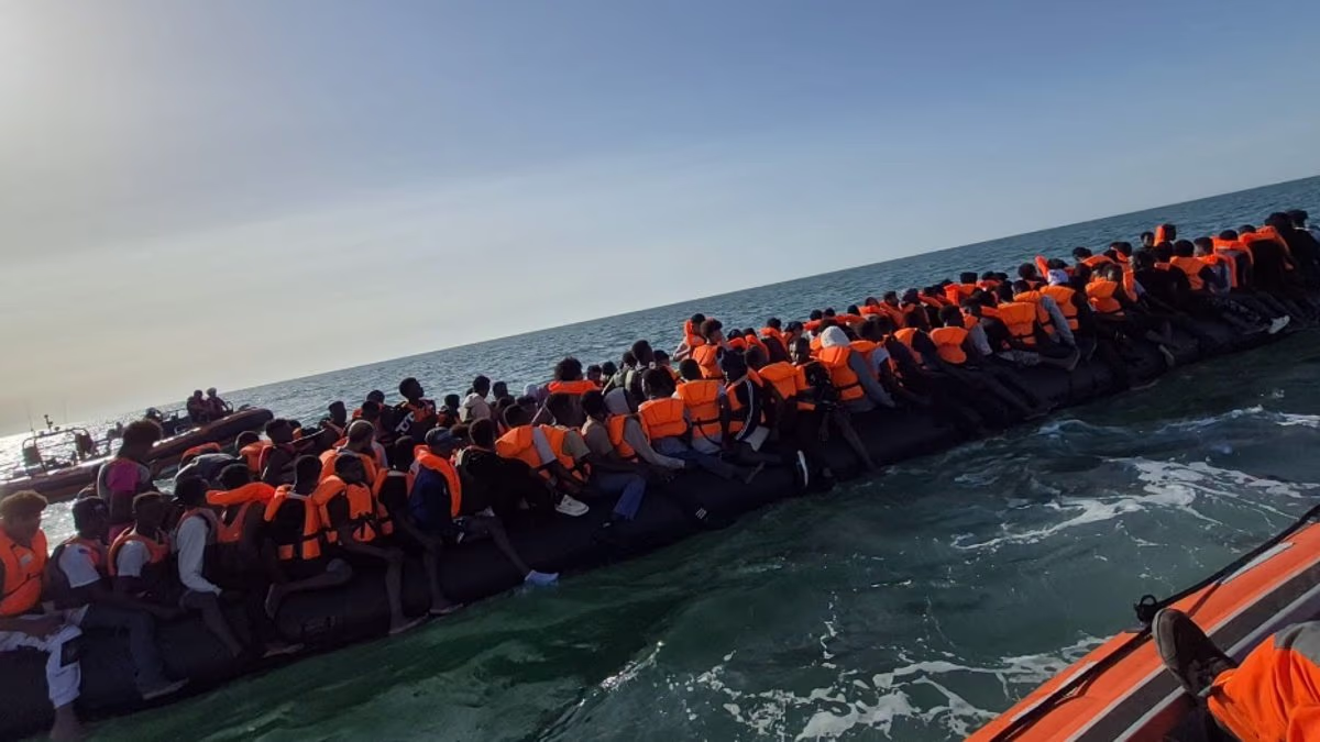 Migrant smugglers are using 'mega-dinghies' to reach the UK