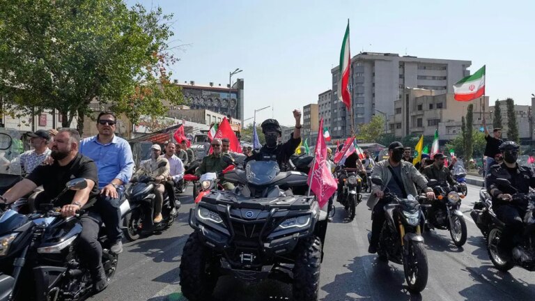 Iranian Motorcycle Patrols and Checkpoints Rise Amid Unrest Fears