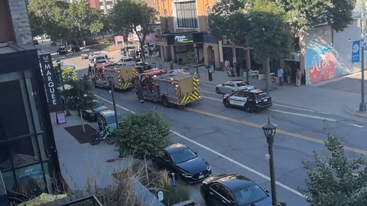 Multiple civilians killed and 2 cops injured in mass shooting