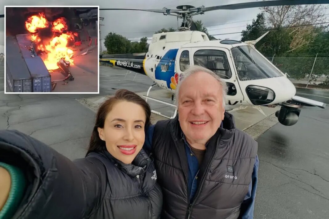 NBC helicopter crash victims ID'd as reporter Eliana Moreno, pilot George Marciniw