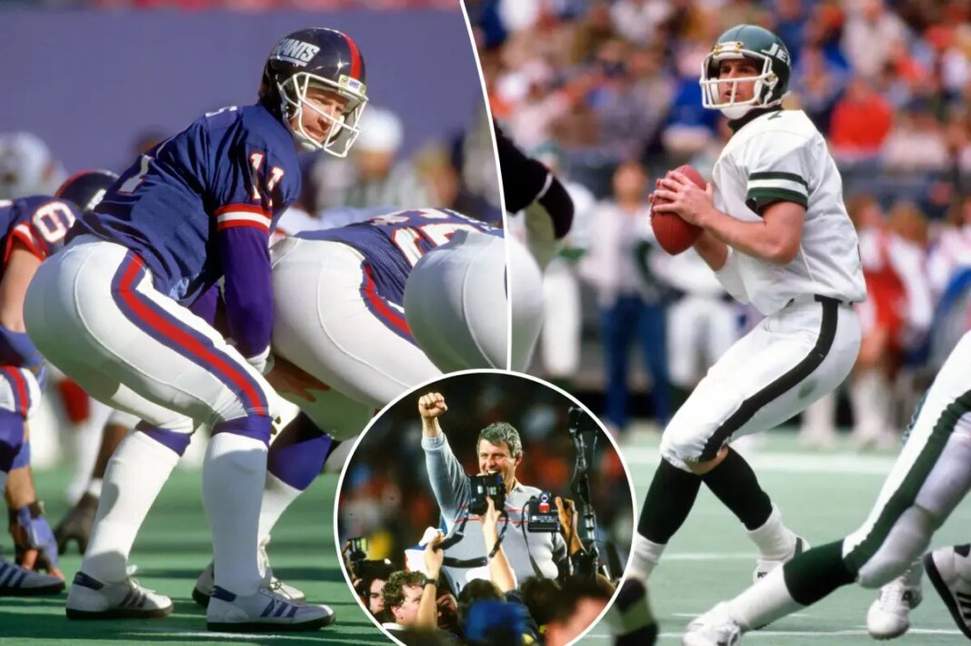 New York's football teams both had it good 40 years ago