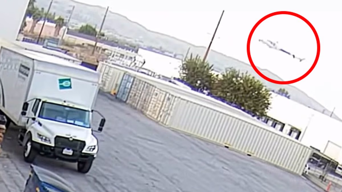 New video shows moment NBC helicopter plunges toward the ground