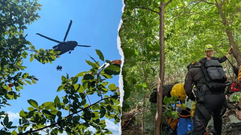 North Carolina Climber Airlifted After 20-Foot Gorge Plunge