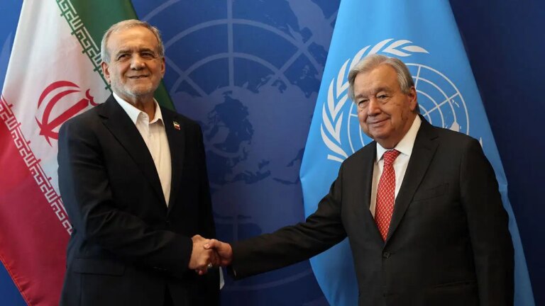 Key Issue Left Unaddressed in UN Chief’s High-Stakes Talks With Iran’s President