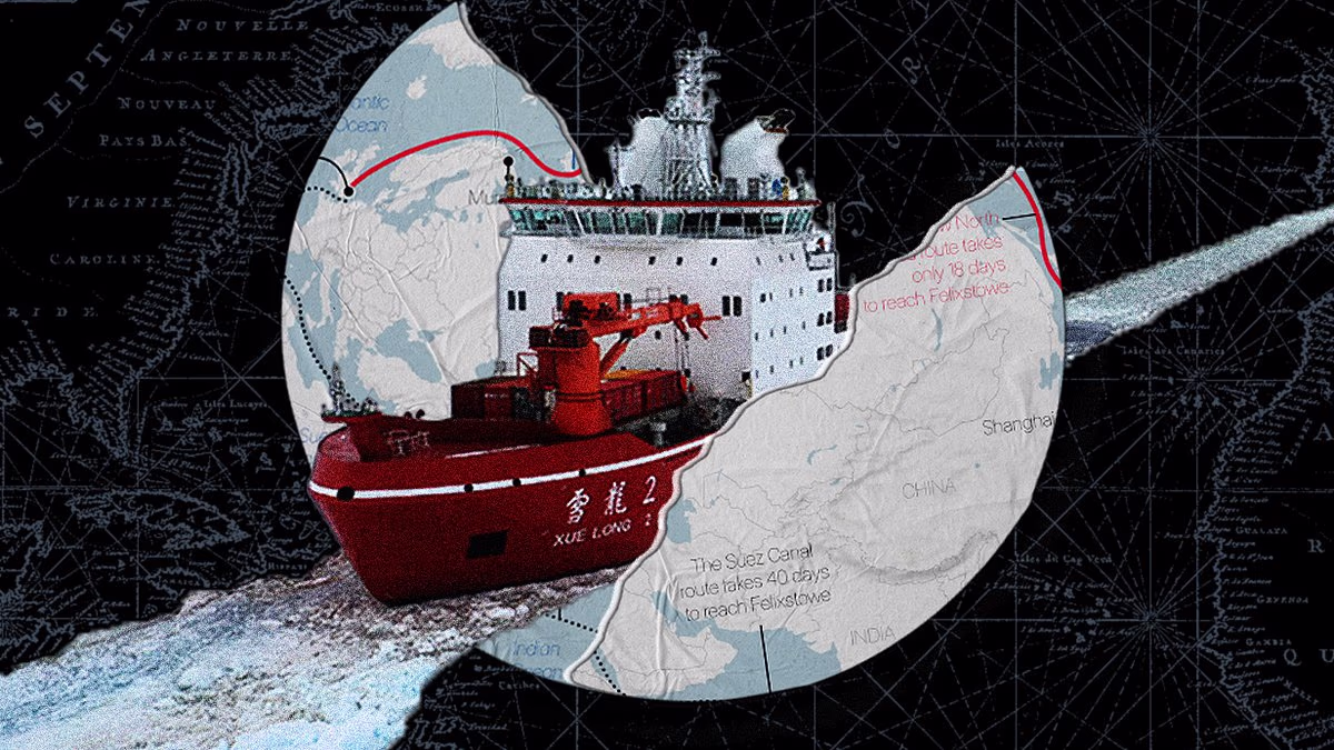 PETER FRANKOPAN: How Arctic became the front line in a VERY cold war