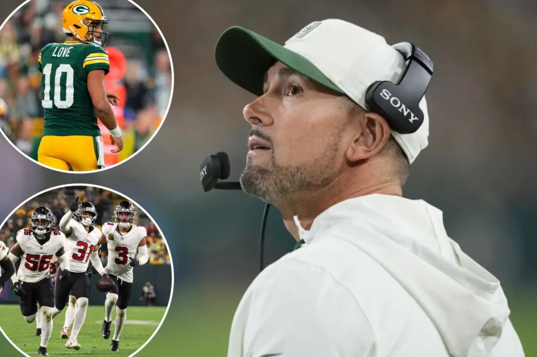 Packers embarrassed by Falcons as brutal start to season continues