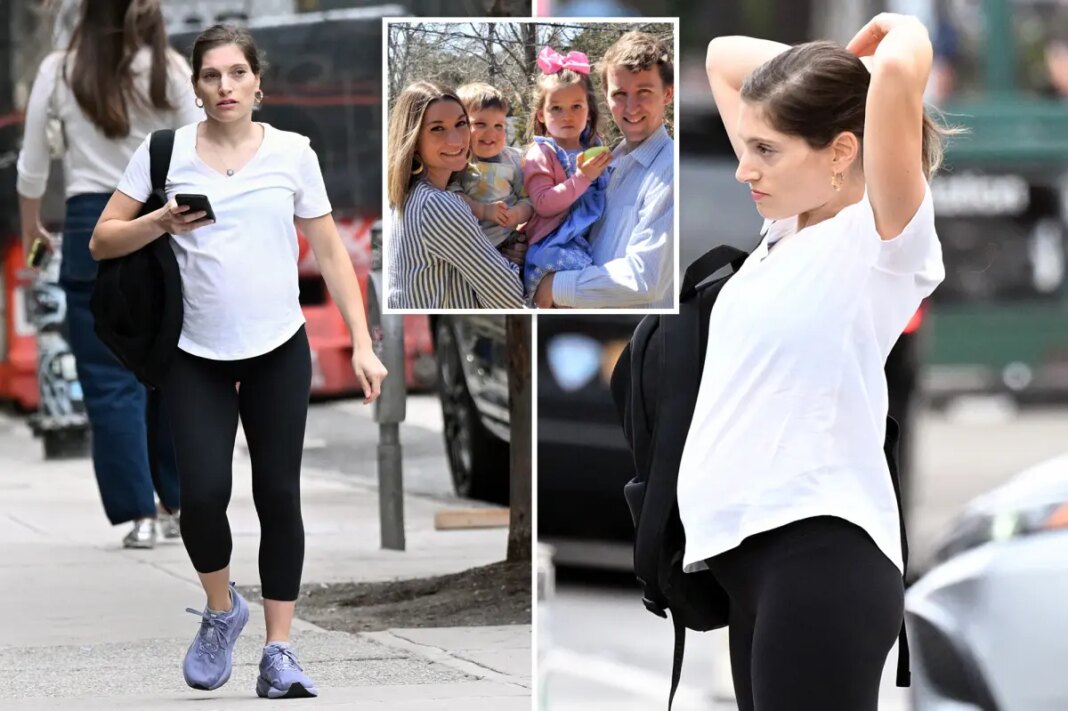 Patrick Clancy's pregnant new wife Rachel Danis spotted in NYC