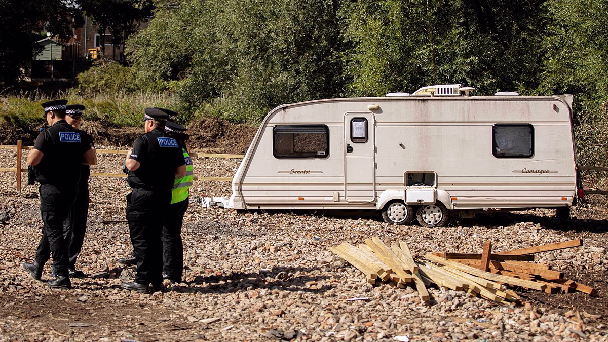 Police keep peace after locals confront travellers at wildlife haven