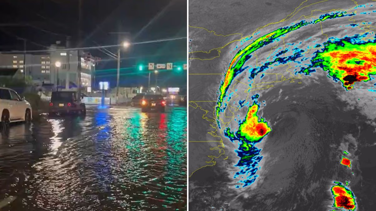 Powerful nor'easter smashes into US east coast threatening 40million