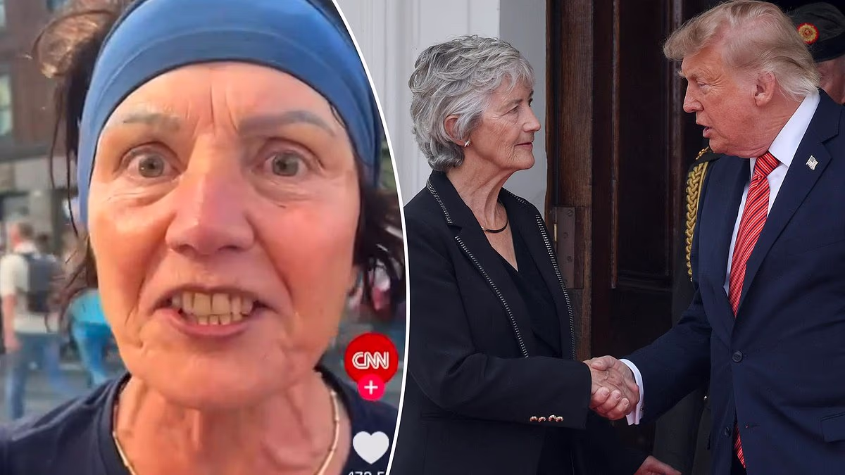 President Connolly's sister's astonishing anti-Trump rant on US TV