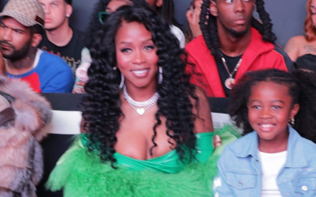REMY MA AND DAUGHTER REMINISCE STEP OUT FOR NEW YORK FASHION WEEK