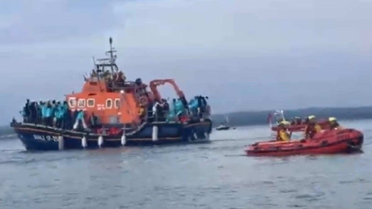 RNLI boat carrying 140 migrants was denied entry to TWO ports
