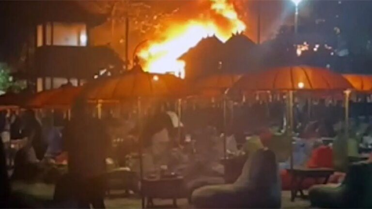 Fire Erupts at Bali Beachside Restaurant During Party