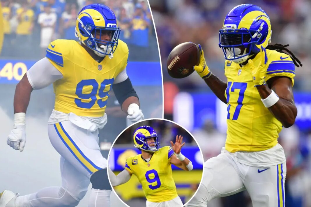 Rams takeaways: Davante Adams, Aaron Donald fuel dominant win over Giants