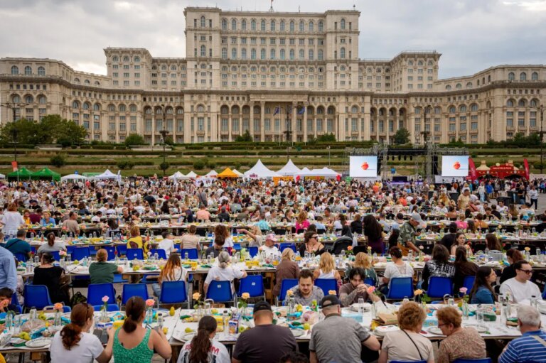 Romania’s Guinness Table Record Helps Fund Child Psychiatry