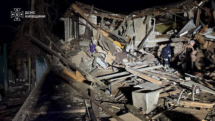 Russia pounds the Kyiv region, killing 4 and targeting the power grid