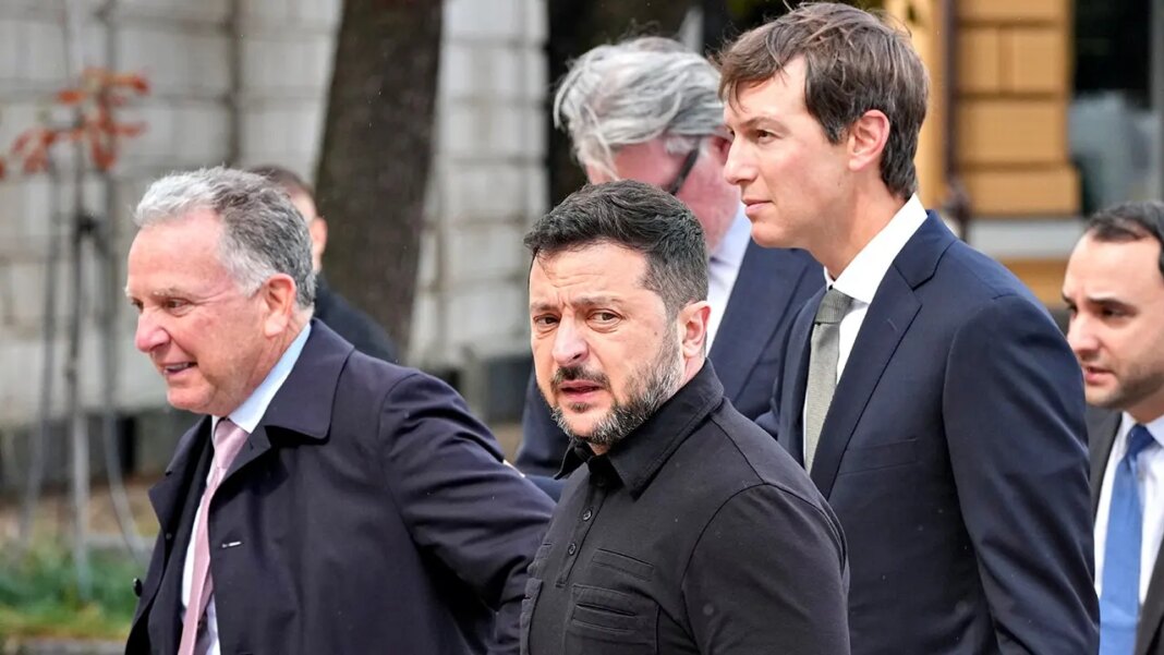 Russian strikes continue following visit by Witkoff and Kushner to Kyiv