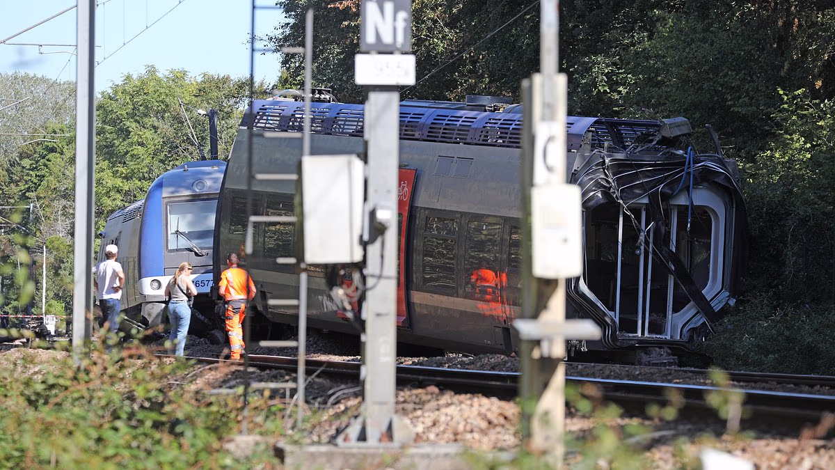Saboteurs suspected in French train derailment that injured 44