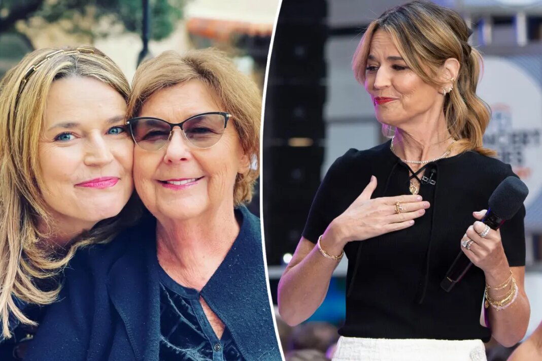 Savannah Guthrie makes rare comment about mom Nancy on 'Today' show