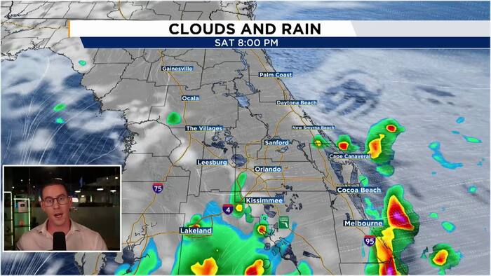 Scattered Sunday storms