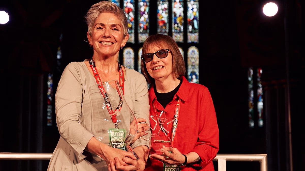 Scots author, 64, wins two Bloody Scotland awards with debut novel