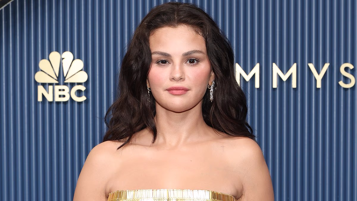Selena Gomez stuns in fresh hair extensions and gold gown at Emmys