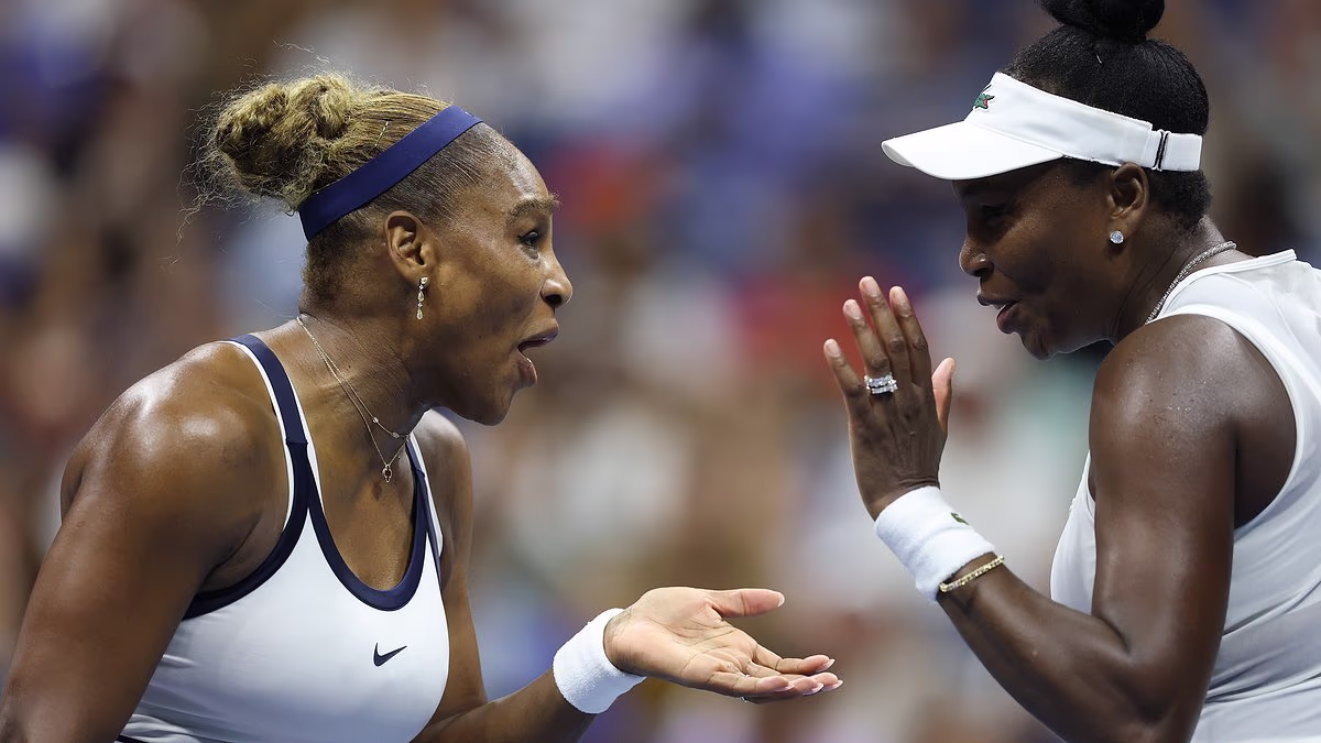 Serena and Venus Williams knocked out of US Open women's doubles