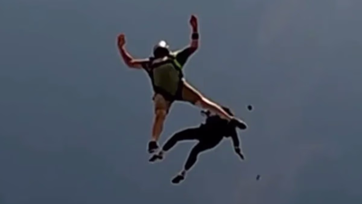 Skydiver survives after plunging 10,000ft without parachute