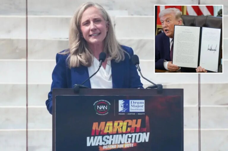Spanberger Fact-Checked as Trump Mail-In Voting Warning Sparks Military Ballot Concerns