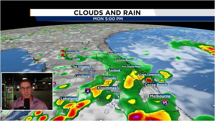 Storms to start the work week before a cold front arrives!