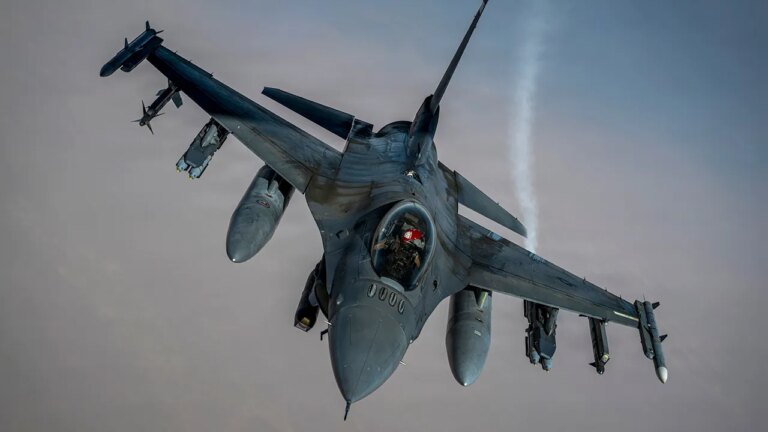 Texas Air National Guard Pilot Ejects Safely Before Michigan F-16 Crash