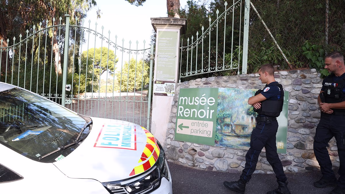 Thieves steal paintings worth £15million from Renoir museum in France