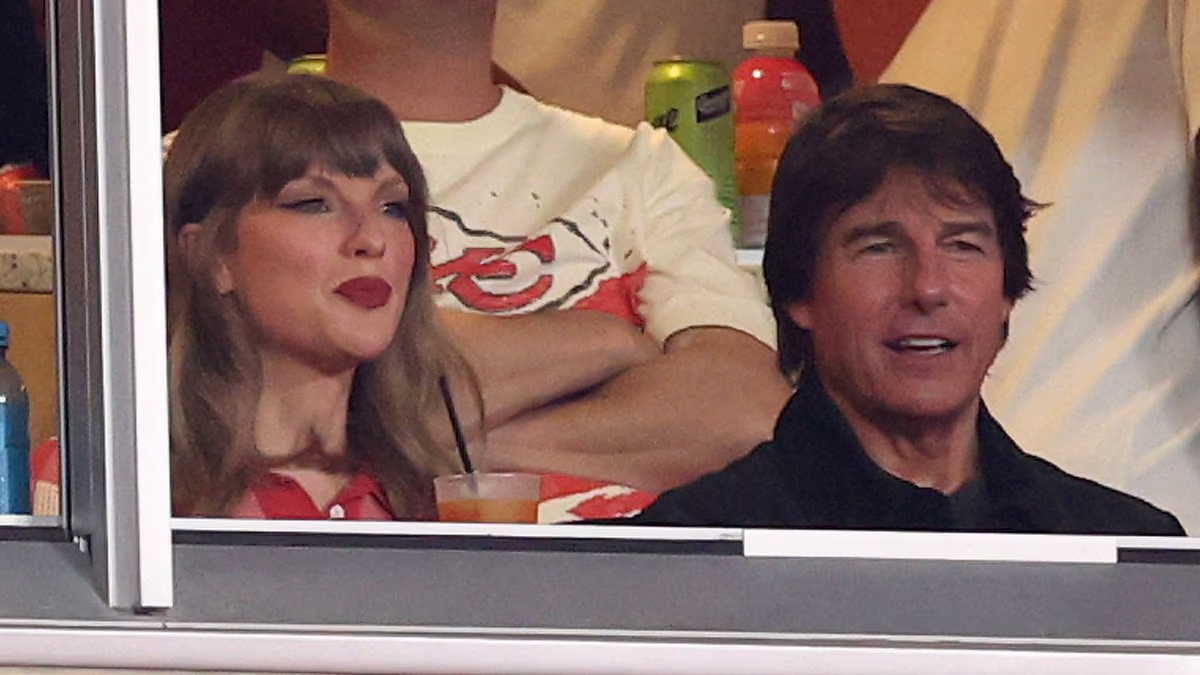Tom Cruise reveals what Taylor Swift said to him at Chiefs game