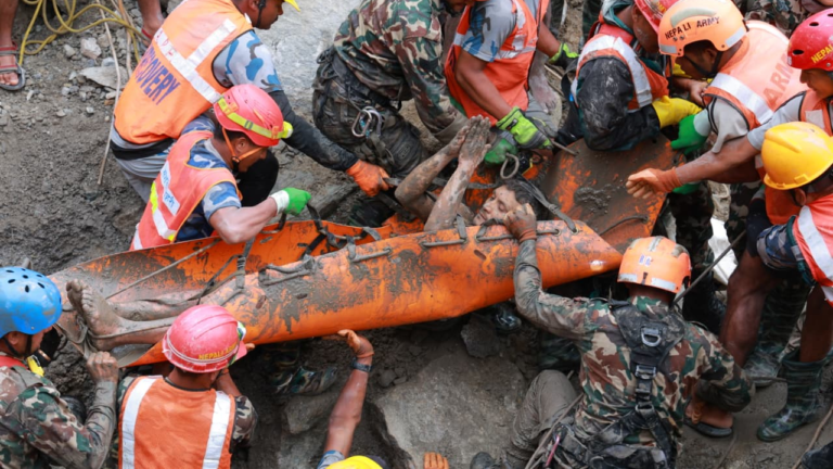 Nepal Tunnel Workers Found Alive 9 Days After Deadly Flooding