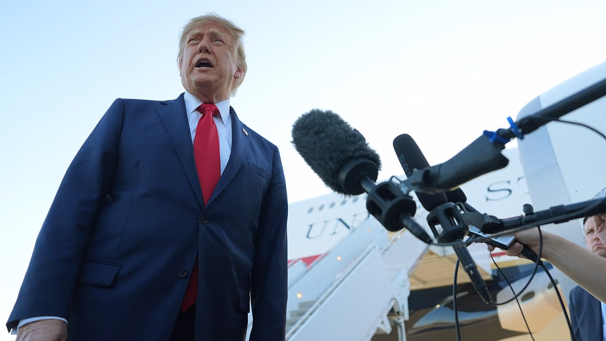 Trump vows Iran war is almost FINISHED and threatens new tariffs