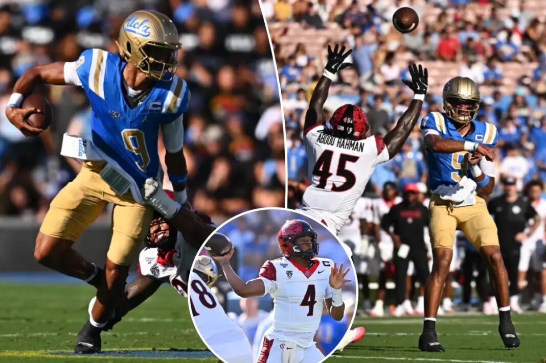 UCLA football shows second-half might in stomping San Diego State