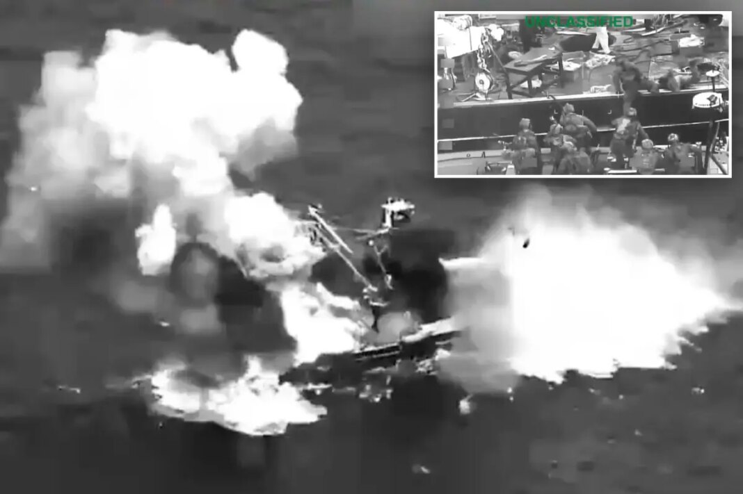 US forces sink narco-refueling station linked to Ecuadorian cartel in Pacific: SOUTHCOM