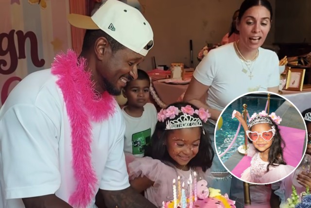USHER AND JENN GOICOECHEA CELEBRATE DAUGHTER SOVEREIGN’S 6TH BIRTHDAY
