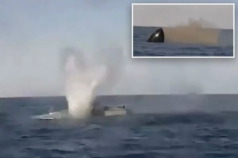 Video Shows Ukraine and Russia’s First-Ever Drone Battle at Sea