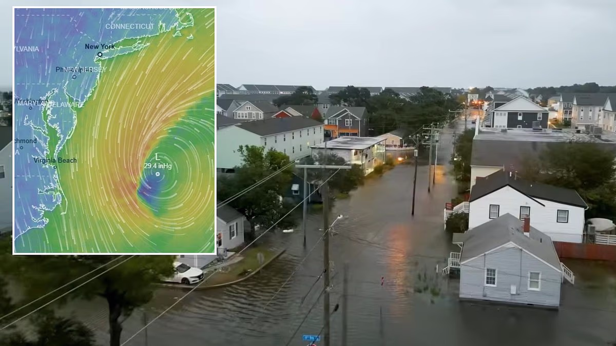 Urgent warnings issued as live tracker reveals path of US nor'easter