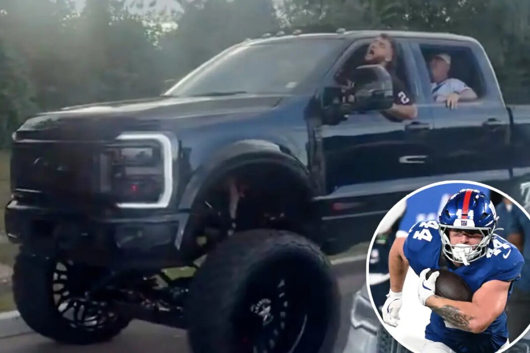 Video reveals Cam Skattebo's chaotic commute to Giants 'SNF' clash with Cowboys