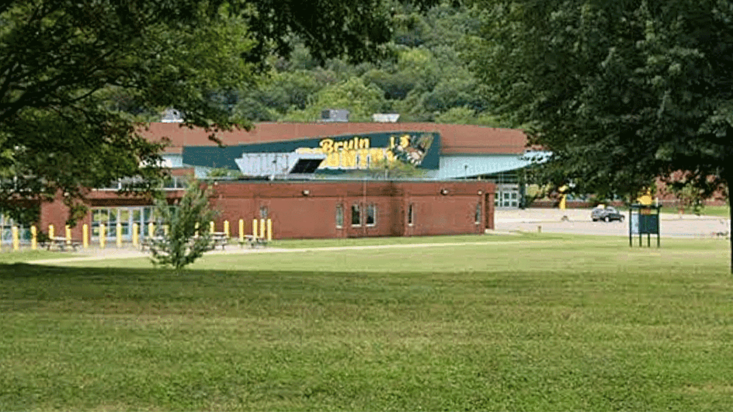 school campus from distance