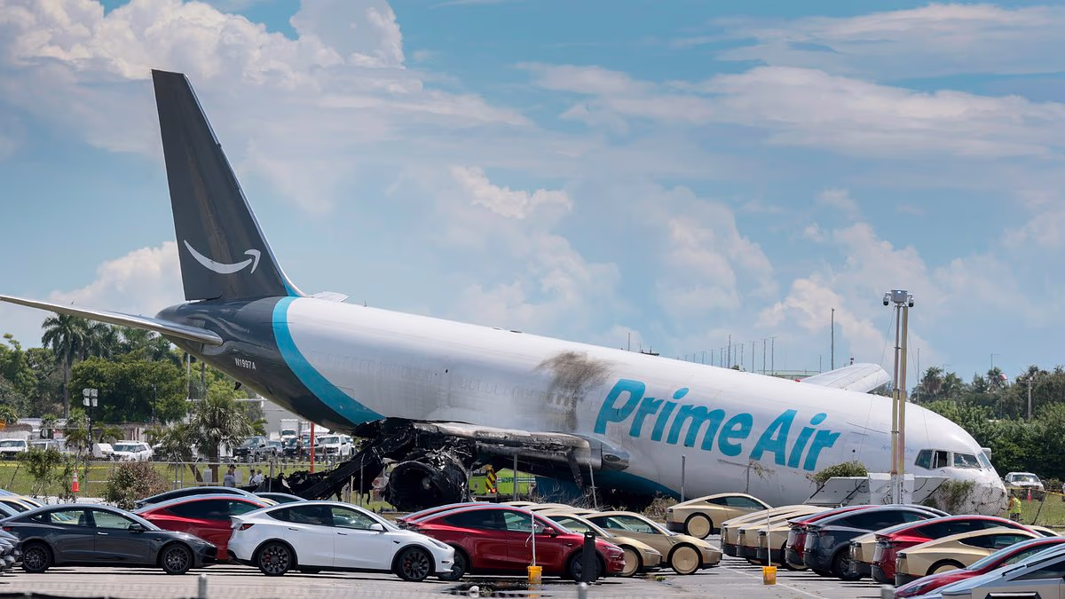 Widow of Miami van driver killed in fatal  plane crash sues Amazon