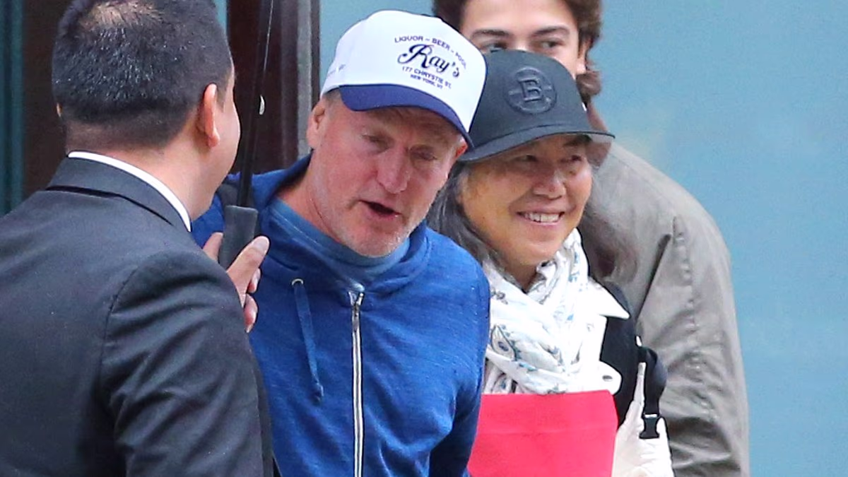 Woody Harrelson, 65, seen on very rare outing with 'reclusive' wife