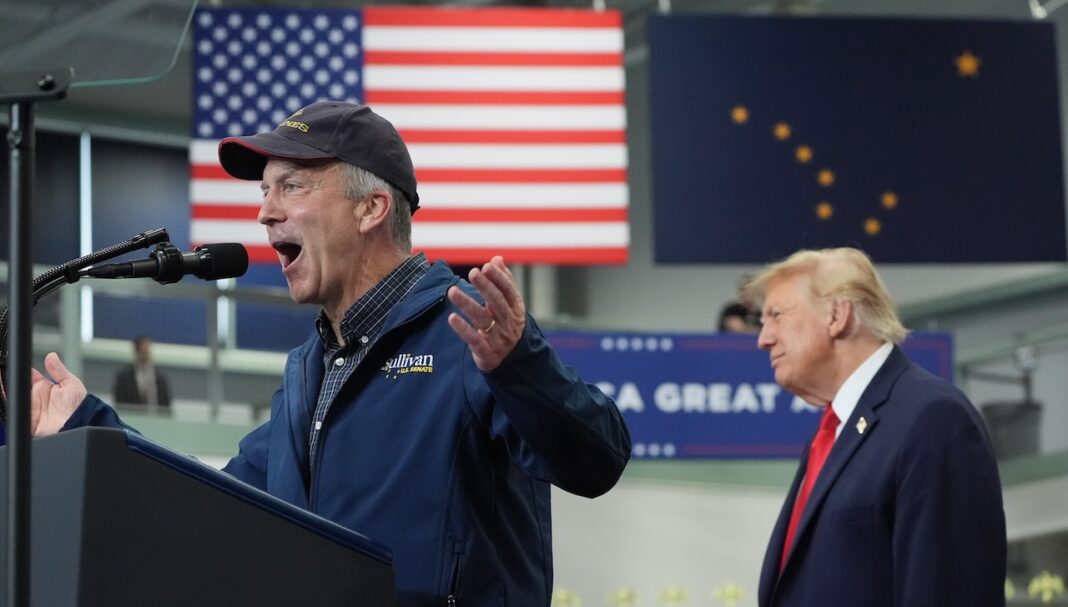Dan Sullivan, Donald Trump